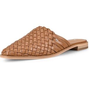 Closed Toe Flat Mules Braided Backless Slip-On Sandals Size 11